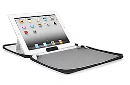 Чохол для планшету SGP Leather Case Zipack Series Black for New iPad/iPad 2 (SGP08848) - мініатюра 2