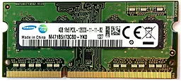 Оперативная память для ноутбука Samsung 4GB SO-DIMM DDR3L 1600 MHz (M471B5173CB0-YK0_)