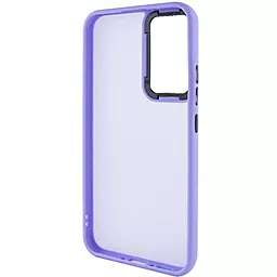 Чехол Epik TPU+PC Lyon Frosted для Samsung Galaxy A34 5G Purple - миниатюра 3