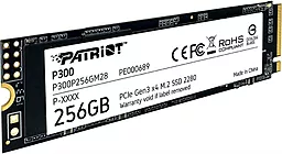 Накопичувач SSD Patriot P300 256 GB M.2 2280 (P300P256GM28)