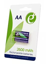 Акумулятор Energenie HR6/AA 2600mAh 2шт BLISTER CARD (EG-BA-AA26-01) 1.2 V