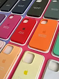 Чехол Silicone Case Full для Apple iPhone 14 Pro Max Red - миниатюра 3