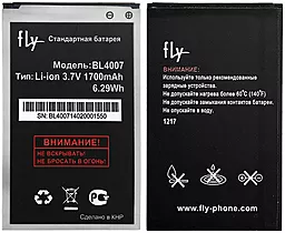Акумулятор Fly DS123 / BL4007 (1700 mAh) 12 міс. гарантії - мініатюра 4