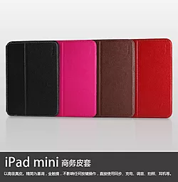 Чехол для планшета Yoobao Executive Leather case for iPad Mini Coffee (LCAPMINI-ECF) - миниатюра 2