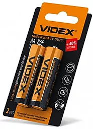 Батарейки Videx R6P / AA SMALL BLIST 2шт 1.5 V