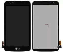 Дисплей LG Escape 3, K8 2016, Phoenix 2 (K350, K373, LM-X212(G), VS500PP) с тачскрином, оригинал, Black