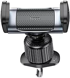 Автодержатель Hoco CA110 Pull Clip Air Outlet Car Holder Black/Gray - миниатюра 6
