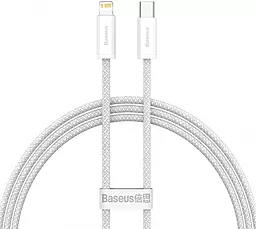 USB PD Кабель Baseus Dynamic 20W USB Type-C - Lightning Cable White (CALD000002)