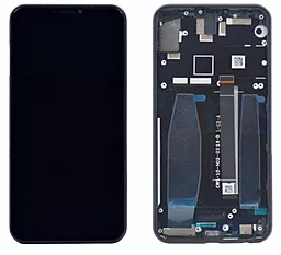 Дисплей Asus ZenFone 5 ZE620KL, 5Z ZS620KL (X00QD) с тачскрином и рамкой, оригинал, Silver