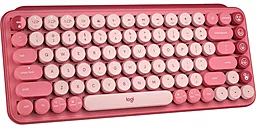 Клавиатура Logitech POP Keys Wireless Mechanical Keyboard UA Rose (920-010737) - миниатюра 3