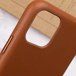 Чехол Epik Leather Case для Apple iPhone 11 Pro Max Saddle Brown - миниатюра 7