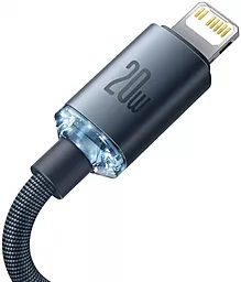 Кабель USB PD Baseus Crystal Shine 20W USB Type-C - Lightning Cable Black (CAJY000201) - миниатюра 3