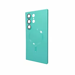 Чехол Cosmic Frame MagSafe Color для Samsung S23 Ultra Light Green