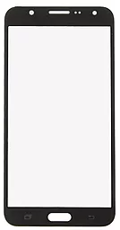 Корпусное стекло дисплея Samsung Galaxy J7 Prime G610 (с ОСА пленкой) Black