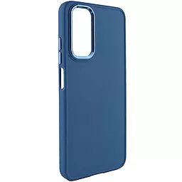 Чохол Epik TPU Bonbon Metal Style для Samsung Galaxy A34 5G Denim Blue