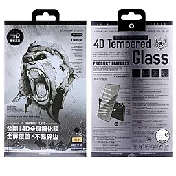 Захисне скло WK Kingkong 4D Curved Tempered Glass для Apple iPhone 7 Plus, iPhone 8 Plus  White (WTP-010-8PWH) - мініатюра 2