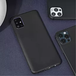 Чехол 1TOUCH Silicone 0.5 mm Black Matt для Samsung Galaxy A54 A546 Black - миниатюра 4