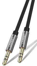 Аудіо кабель Ugreen AV119 AUX mini Jack 3.5mm M/M Cable 1 м black - мініатюра 2