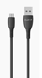 Кабель USB Havit HV-CB618C micro USB Cable Black