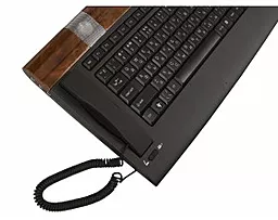 Клавіатура A4Tech KIP-900-2 Black+Brown - мініатюра 2