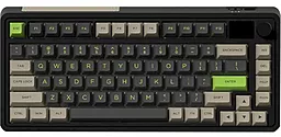 Клавіатура FL Esports CMK75 Desert Grey FLCMMK Ice Violet switches (CMK75-7531)