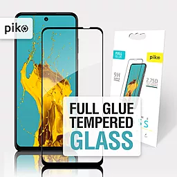 Защитное стекло Piko Full Glue для Motorolla Moto G32 Black (1283126544347) - миниатюра 2