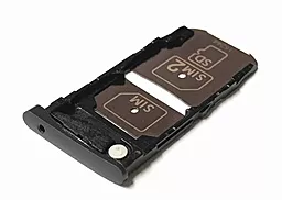 Держатель (лоток) Сим карты Motorola Moto Z Droid XT1650-01 / XT1650-03 / XT1650-04 Black