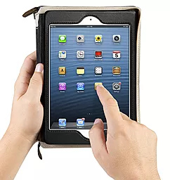 Чохол для планшету Twelvesouth Leather Case BookBook Vibrant Red для Apple iPad Mini, Mini 2, Mini 3  (TWS-12-1236) - мініатюра 2