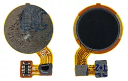 Шлейф Tecno Spark 6 Go (KE5) со сканером отпечатка пальца Black