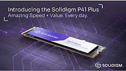 SSD Накопитель Solidigm P41 Plus 1TB M.2 NVMe (SSDPFKNU010TZX1) - миниатюра 4