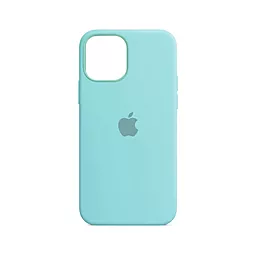 Чехол Silicone Case Full for Apple iPhone 11 Sea Blue