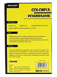 Повербанк Awei Power Bank P84k 10400 mAh Black - мініатюра 3