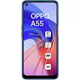 Смартфон Oppo A55 4/64GB Rainbow Blue (OFCPH2325_BLUE) - миниатюра 7