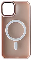 Чехол 1TOUCH Matte Guard with MagSafe для Apple iPhone 14 Pro Max Pink Sand