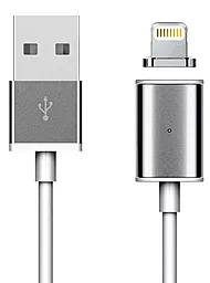 Кабель USB NICHOSI Magnetic Clip-On Lightning USB  Black