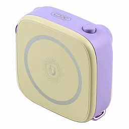 Повербанк XO PR223 15W 10000mAh PD/QC Purple-White - миниатюра 4