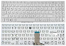 Клавиатура для ноутбука Asus X530 series без рамки Silver