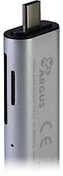 Кардридер Argus USB2.0, USB Type C/ USB 3.0 Type A Male/ Micro USB 2.0 (OTG) (V15-3.0) - миниатюра 2