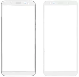 Корпусное стекло дисплея Samsung Galaxy J6 J600F 2018 White