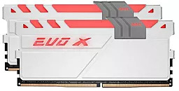 Оперативная память Geil EVO X White RGB LED DDR4 16GB (2x8GB) 3200 (GEXG416GB3200C16ADC)