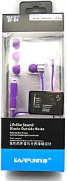 Наушники Earfun EF-E4+mic Violet - миниатюра 2