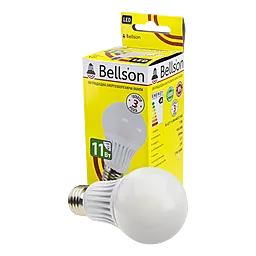 Світлодіодна лампа (LED) Bellson Power E27/11W-2700/мат BL-E27/11W-940/27-A60 (8013991) - мініатюра 2