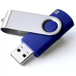 Флешка GooDRam 16GB Twister USB 2.0 (UTS2-0160B0R11) Blue - миниатюра 2