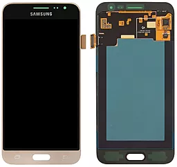 Дисплей Samsung Galaxy J3 J320 2016 з тачскріном, оригінал, Gold