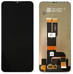 Дисплей Realme C30, C31 (черный шлейф) с тачскрином, Black
