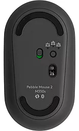 Компьютерная мышка Logitech Pebble Mouse 2 M350s Tonal Graphite (910-007015) - миниатюра 5