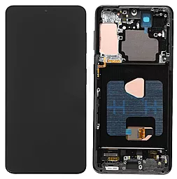Дисплей Samsung Galaxy S21 Plus G996 з тачскріном і рамкою, original PRC, Black