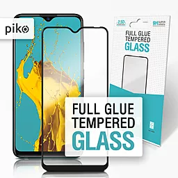Защитное стекло Piko Full Glue для Vivo Y1S Черное (1283126504341)