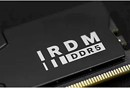 Оперативная память GooDRam 64 GB (2х32GB) DDR5 6400 MHz IRDM Black (IR-6400D564L32/64GDC) - миниатюра 10