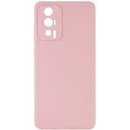 Чехол Silicone Case Candy Full Camera для Xiaomi Poco F5 Pro Pink Sand